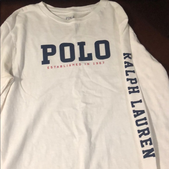 ralph lauren long sleeve polo kids